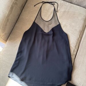 Aritzia Babaton | Mesh Halter Neck Top
